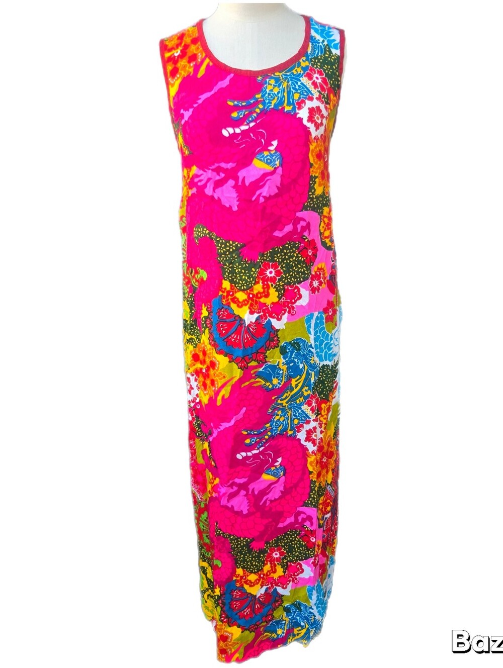 Vintage Maeko's Hawaiian Wrap Dress